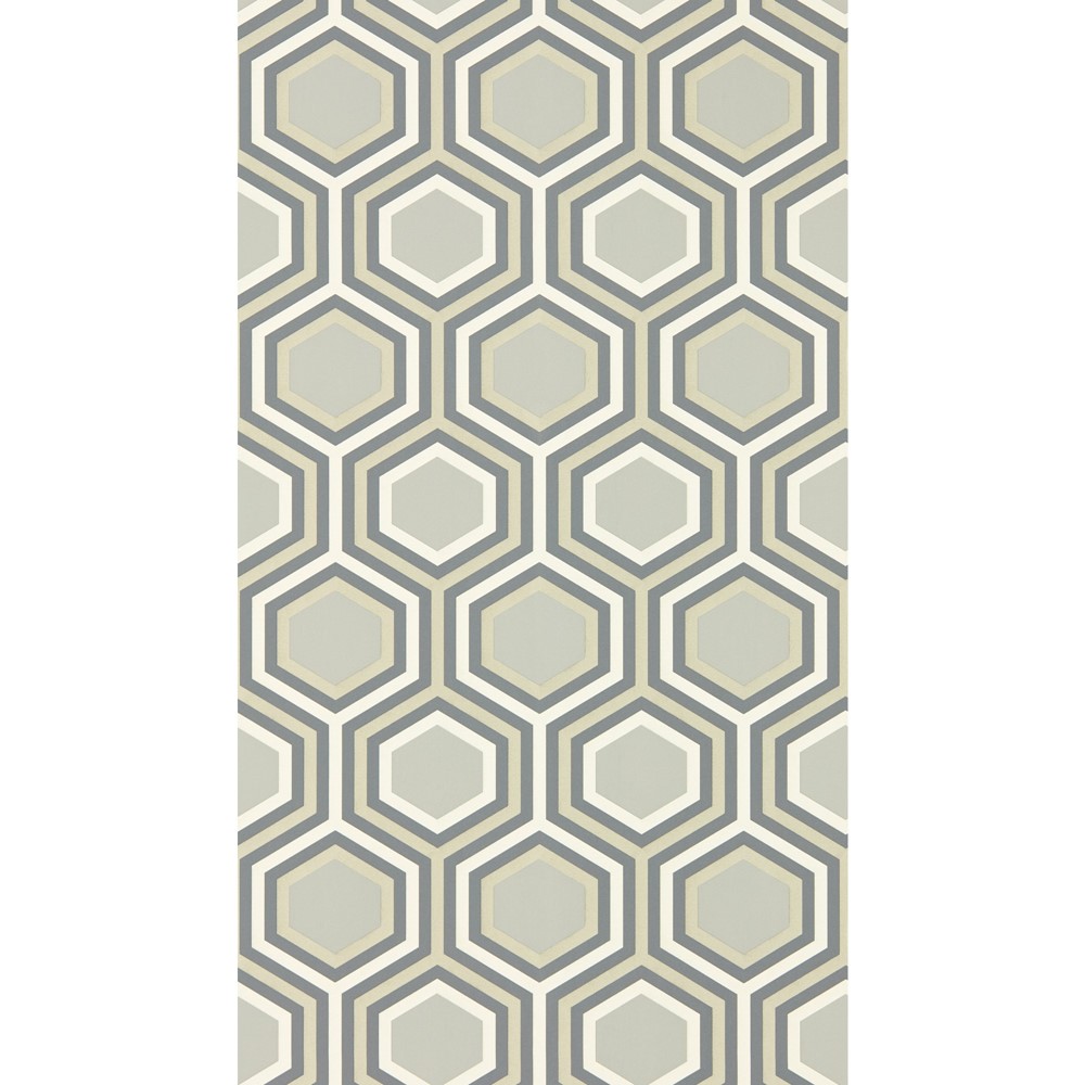 Selo Wallpaper 112148 by Harlequin in Slate Platinum Grey